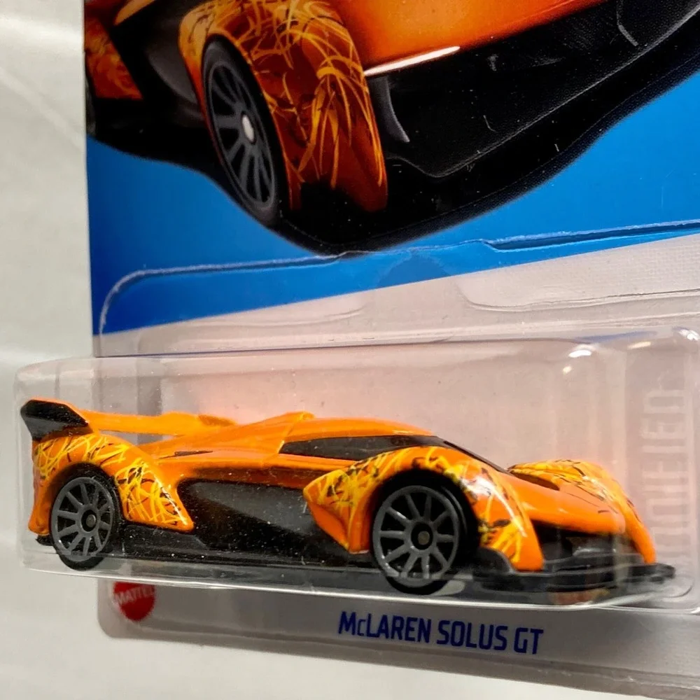 Hot Wheels McLaren Solus‎ GT Orange 70/250 HW Modified 6/10 NIP 2024
